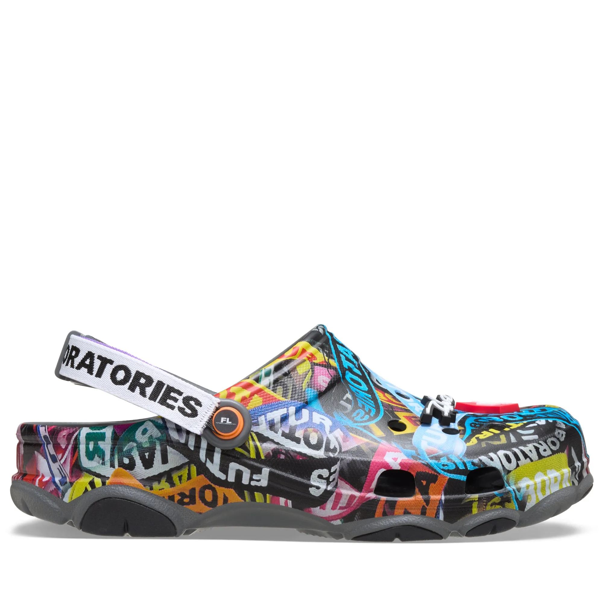 Futura Laboratories x Crocs All Terrain Clog - Slate Grey