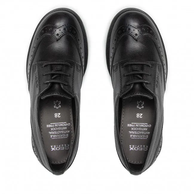 GEOX AGATA Girls Shoes Smooth Black