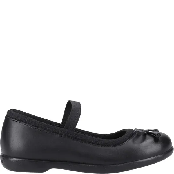 Hush Puppies BETTY JNR Girls Shoes Black