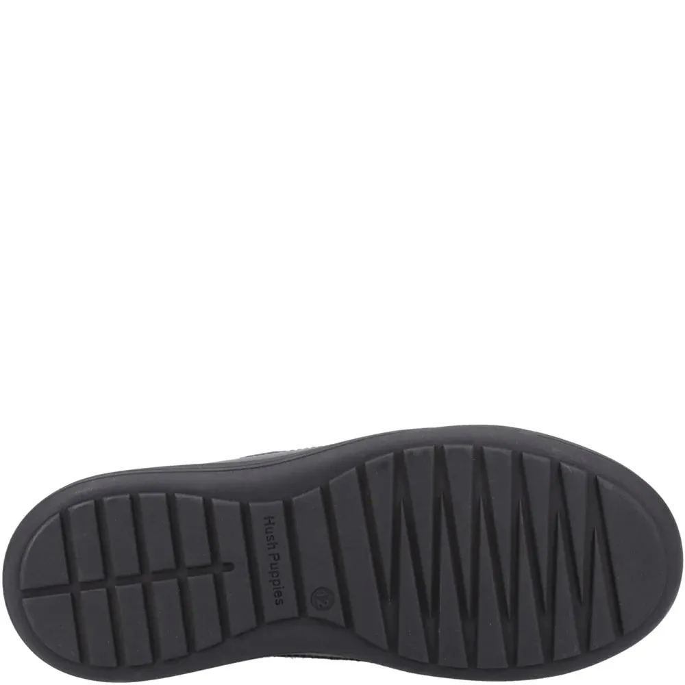 Hush Puppies SHANE SENIOR Boys Shoes Black