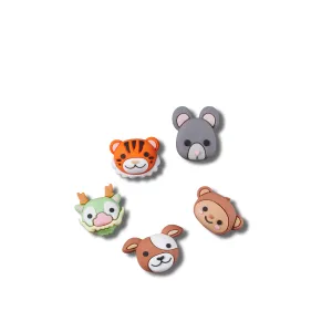 JIBBITZ™ 3D ANIMAL MIX FACE 5 PACK Crocs