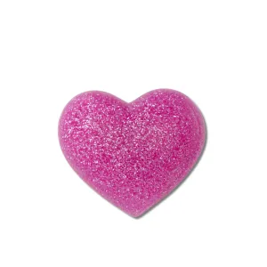 JIBBITZ™ 3D DARK PINK GLITTER HEART Crocs