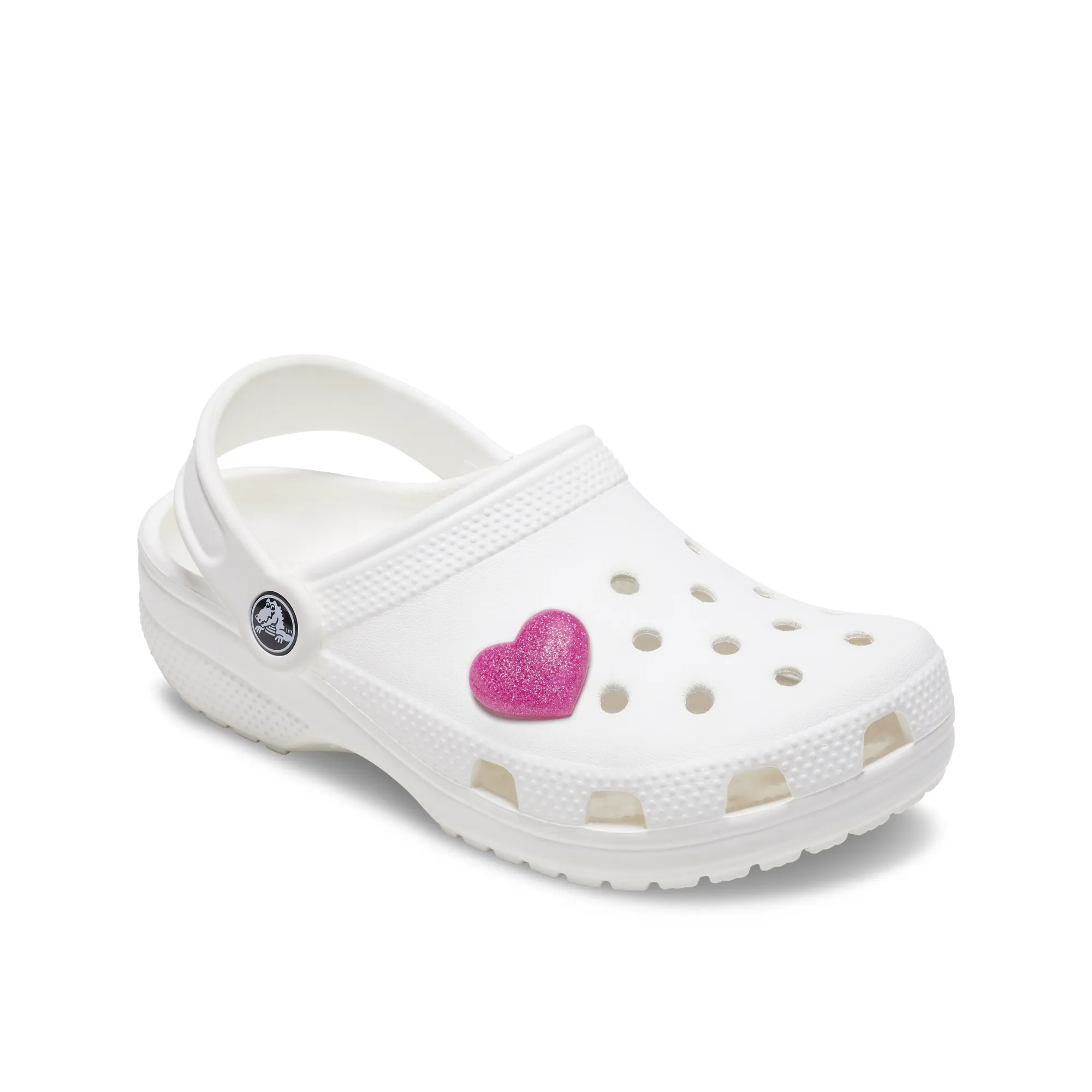 JIBBITZ™ 3D DARK PINK GLITTER HEART Crocs