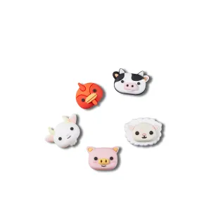JIBBITZ™ 3D FARM ANIMAL FACES Crocs