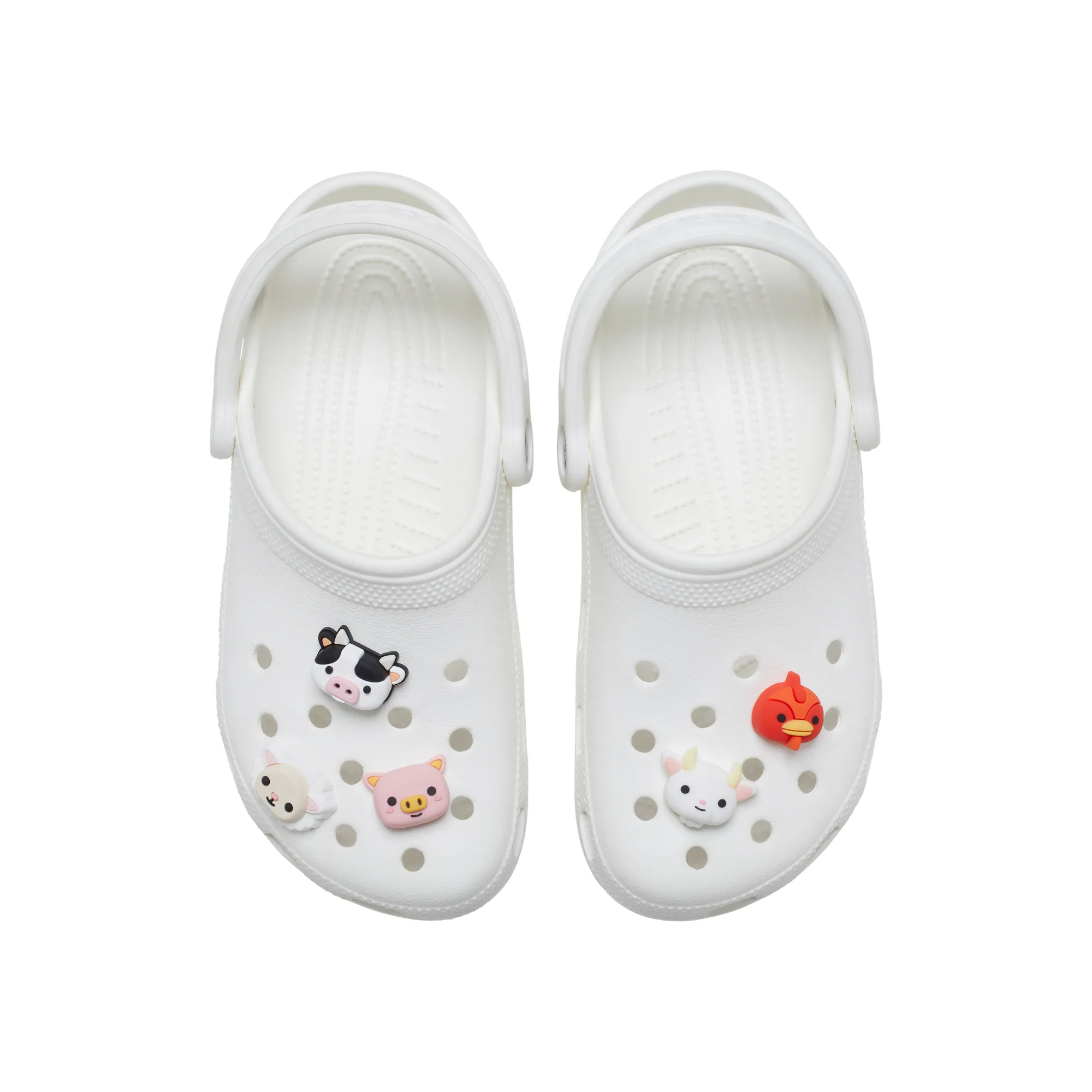 JIBBITZ™ 3D FARM ANIMAL FACES Crocs
