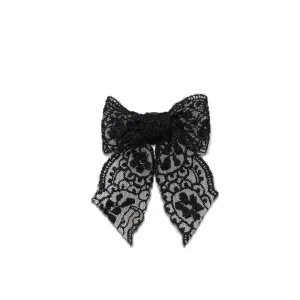 JIBBITZ™ BLACK LACE BOW Crocs