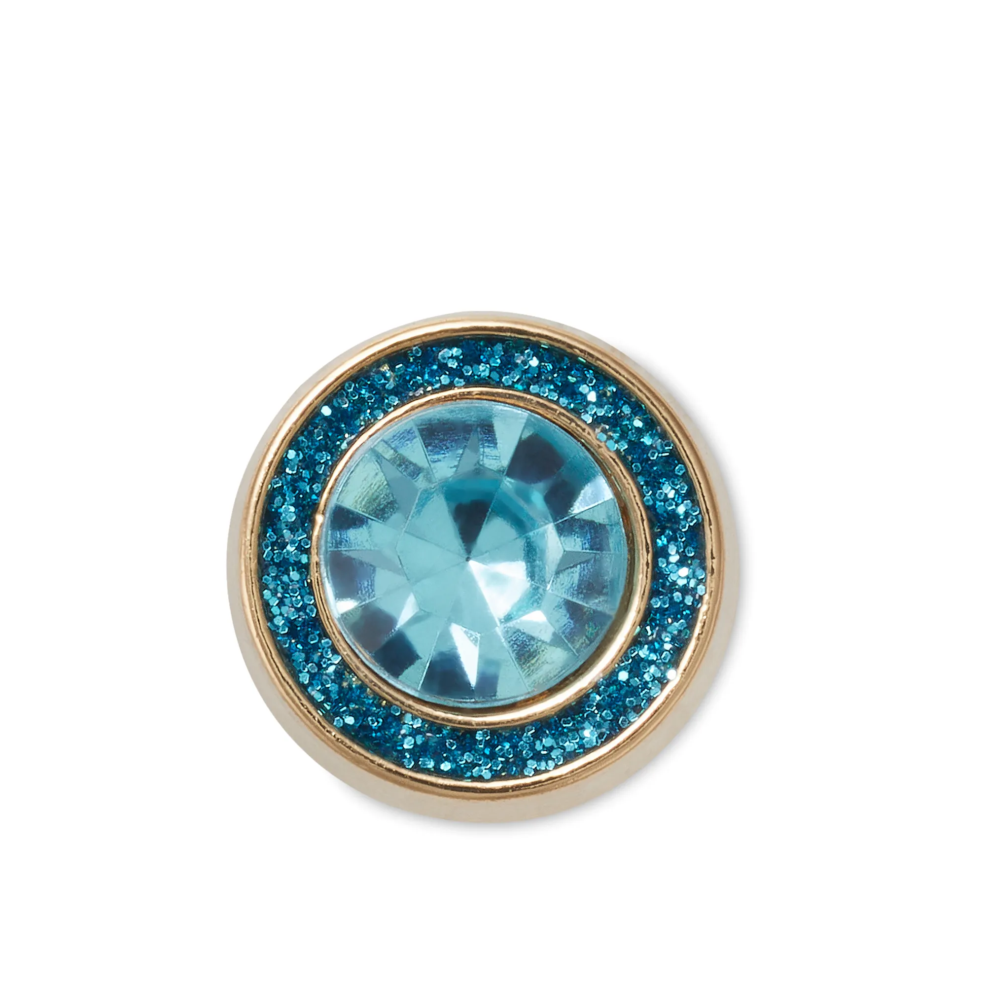 JIBBITZ™ CIRCLE BLUE GEM Crocs