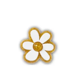 JIBBITZ™ GOLD AND WHITE FLORAL Crocs