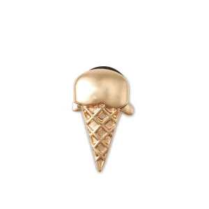 JIBBITZ™ GOLD ICE CREAM CONE Crocs