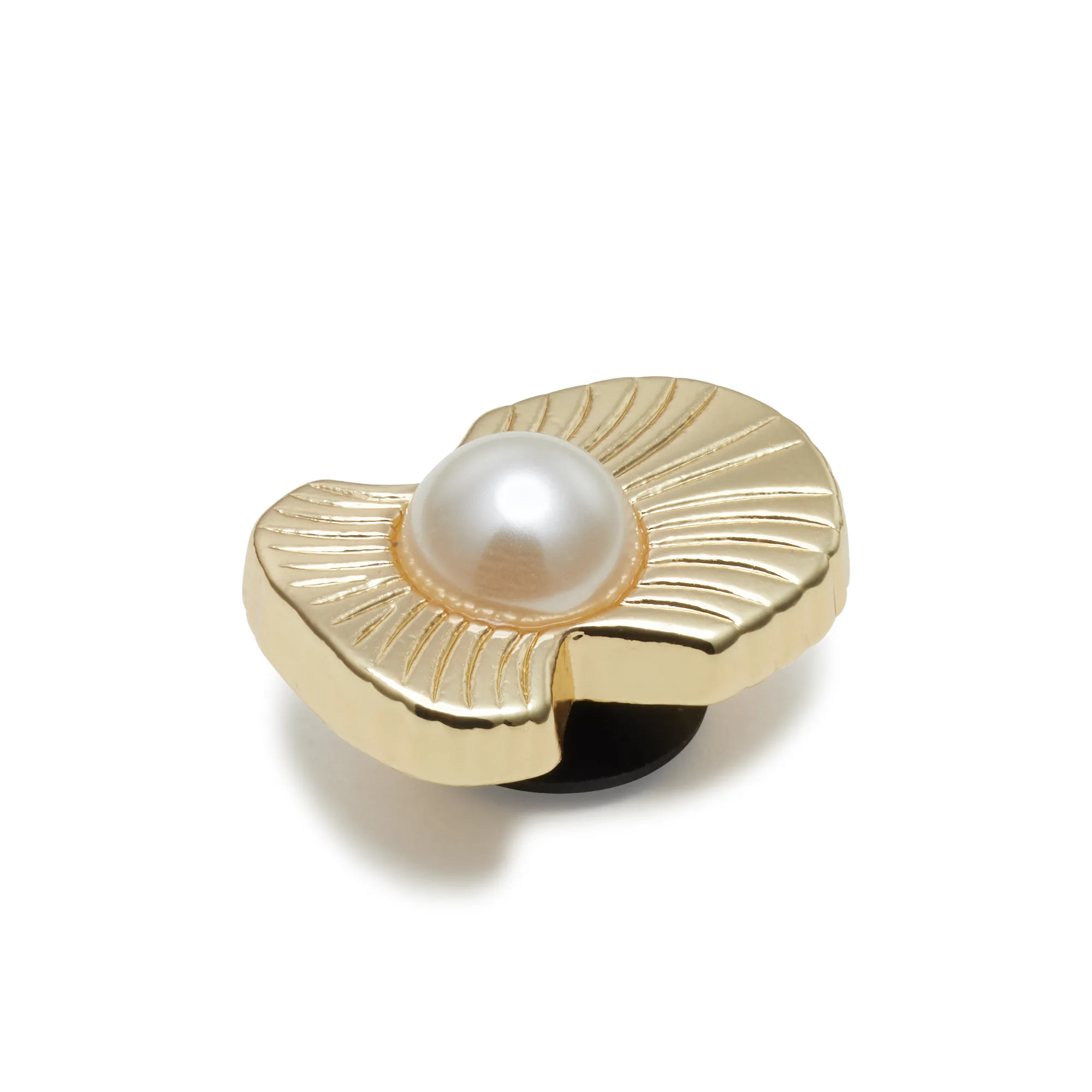 JIBBITZ™  GOLD OYSTER WITH PEARL Crocs