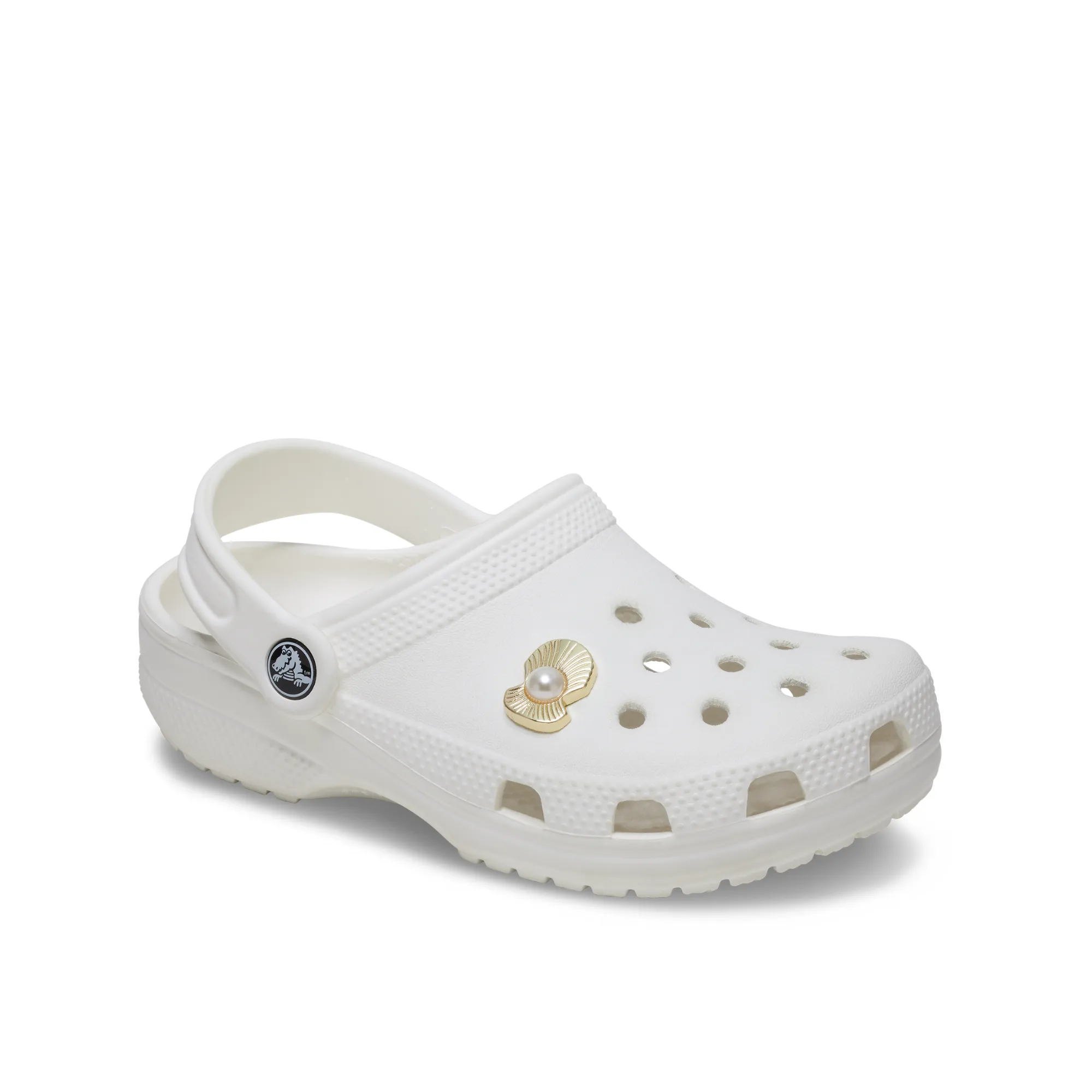 JIBBITZ™  GOLD OYSTER WITH PEARL Crocs