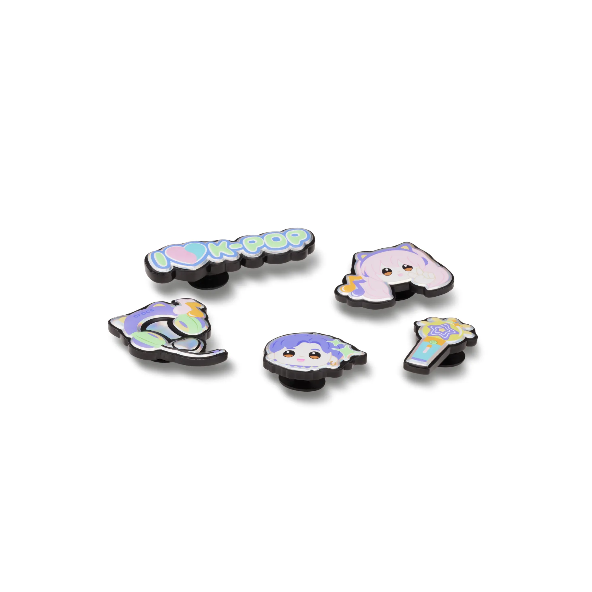 JIBBITZ™ I HEART K POP 5 PACK Crocs
