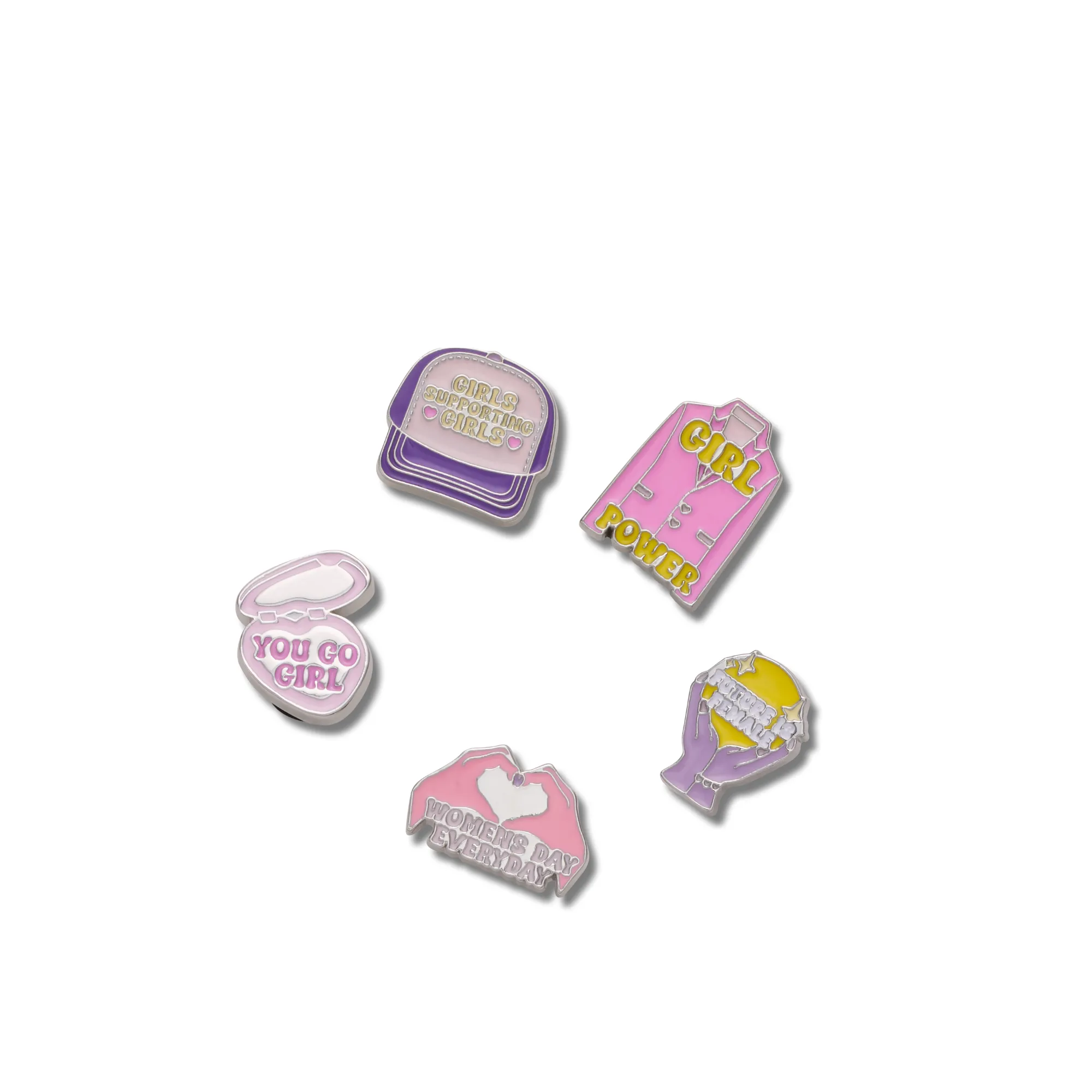 JIBBITZ™ INTERNATIONAL WOMEN'S DAY 5 PACK Crocs