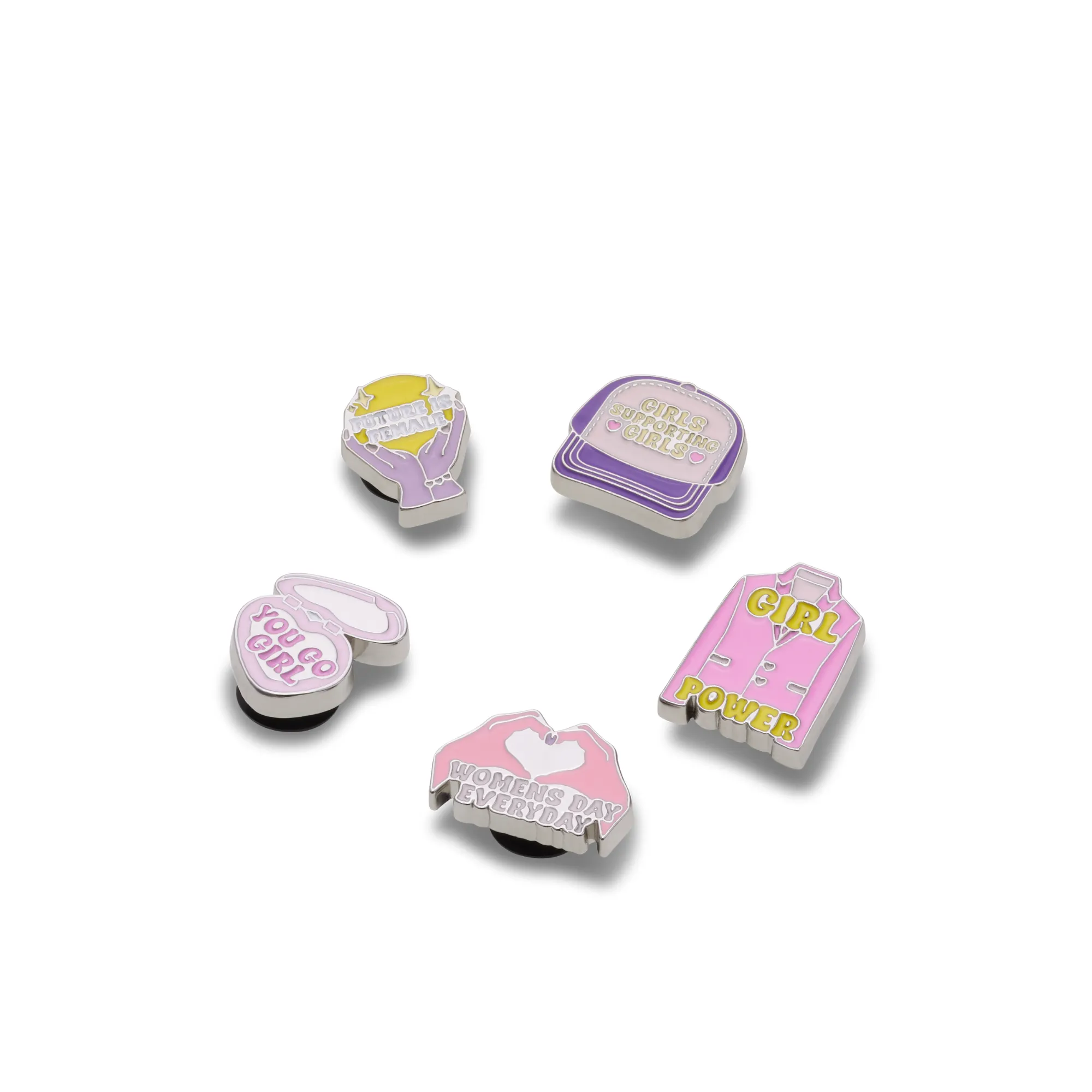 JIBBITZ™ INTERNATIONAL WOMEN'S DAY 5 PACK Crocs