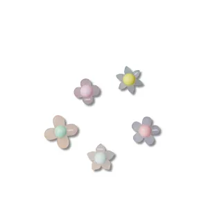 JIBBITZ™ IRIDESCENT FLOWERS COLORFUL CENTER 5 PACK Crocs