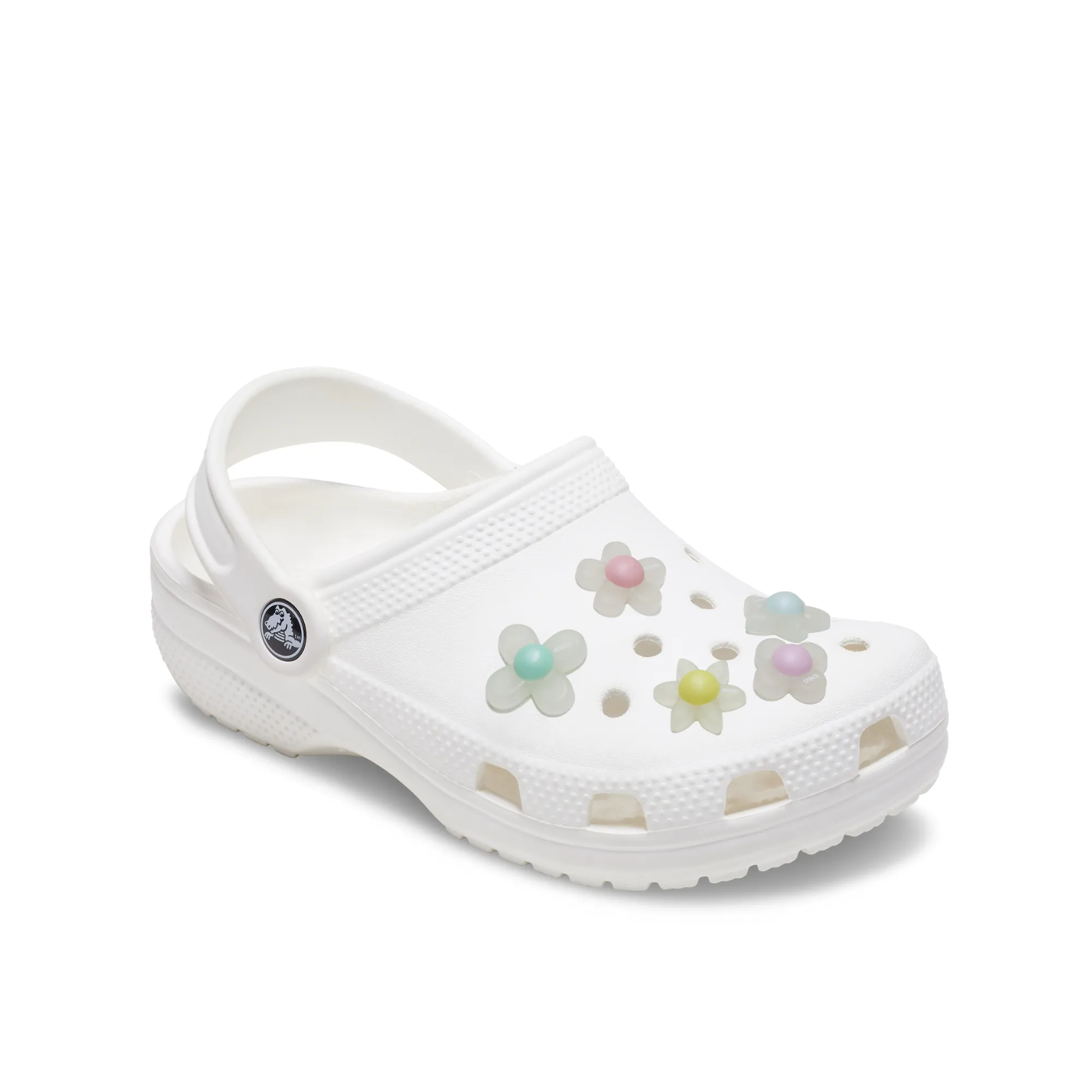 JIBBITZ™ IRIDESCENT FLOWERS COLORFUL CENTER 5 PACK Crocs