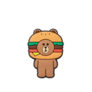 JIBBITZ™ LINE FRIENDS BROWN BURGER Crocs