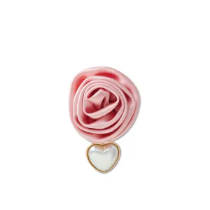 JIBBITZ™ PINK ROSE WITH PEARL DROP Crocs