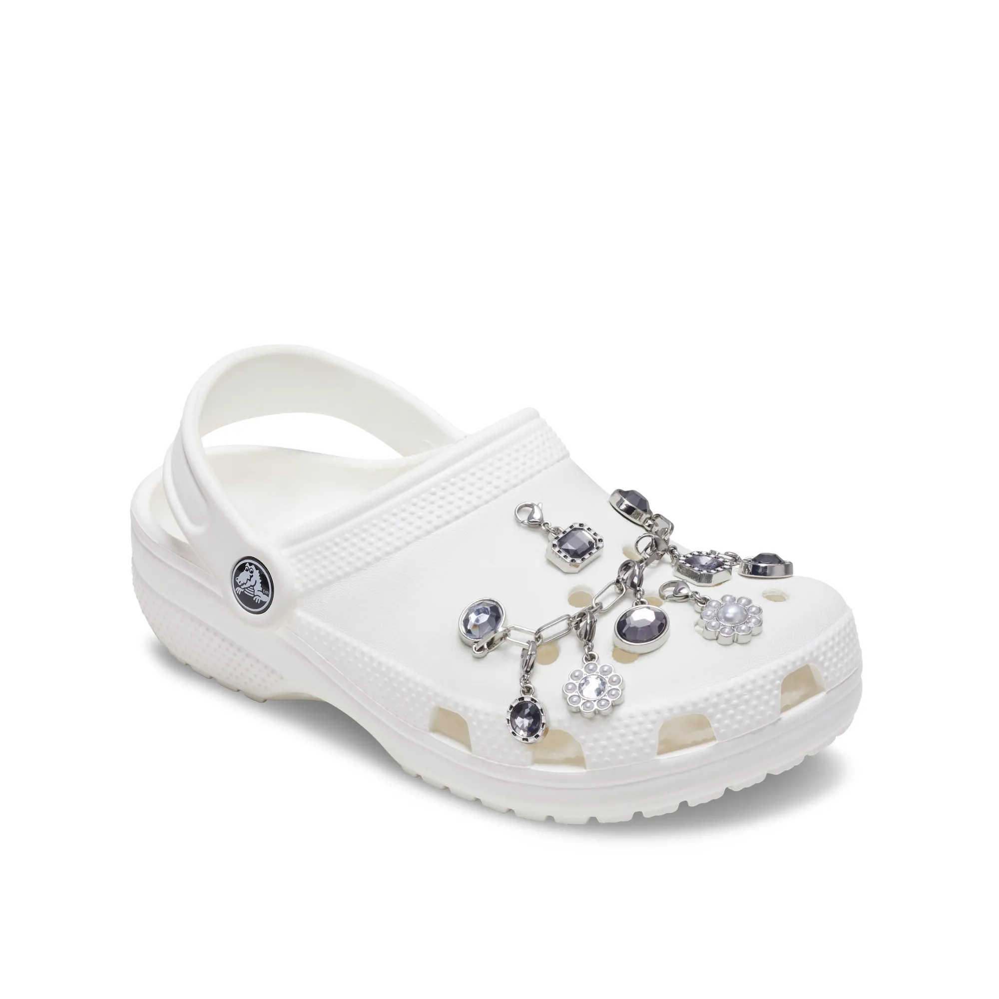 JIBBITZ™ SILVER ADJUSTABLE CHARM CHAIN Crocs