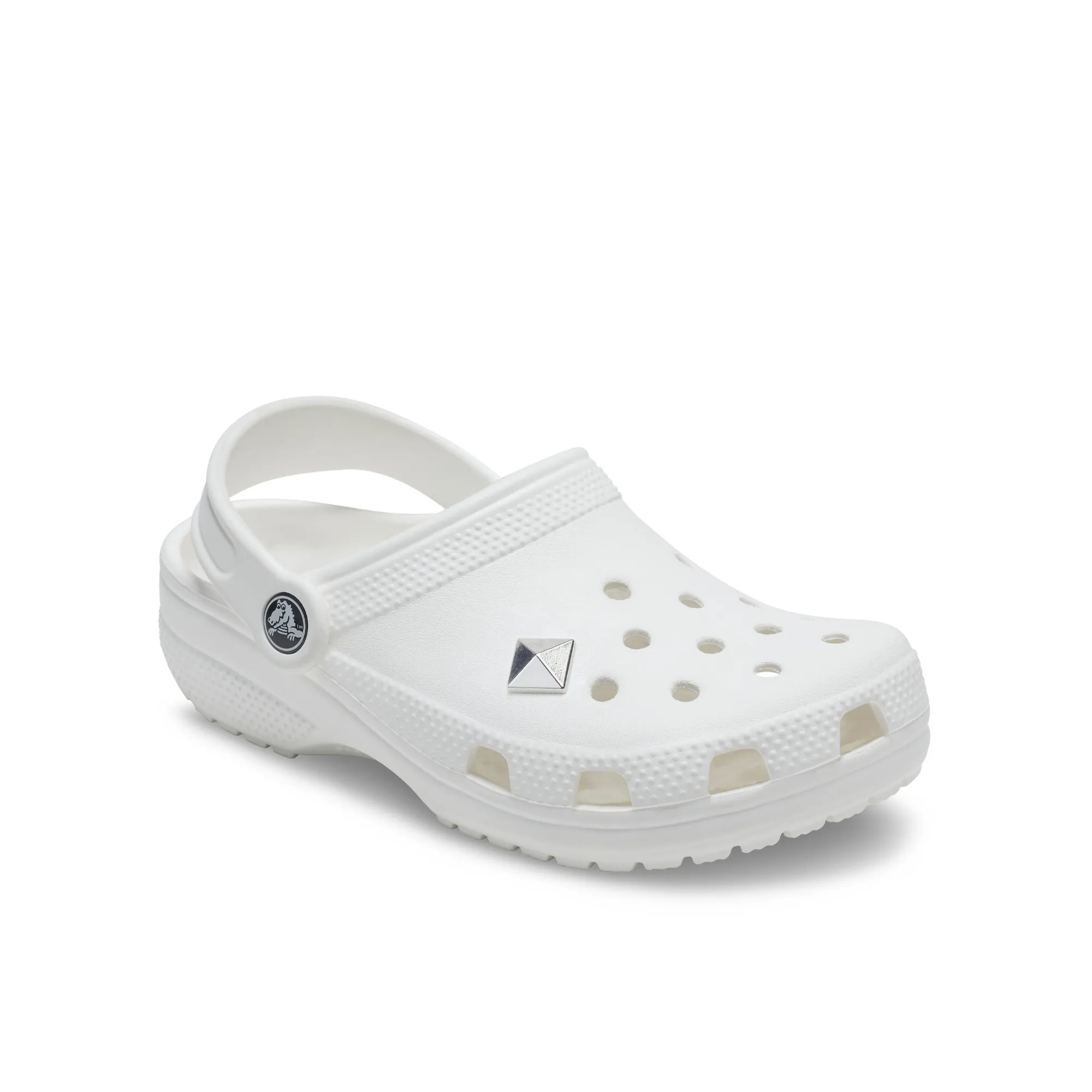 JIBBITZ™ SILVER SQUARE STUD Crocs