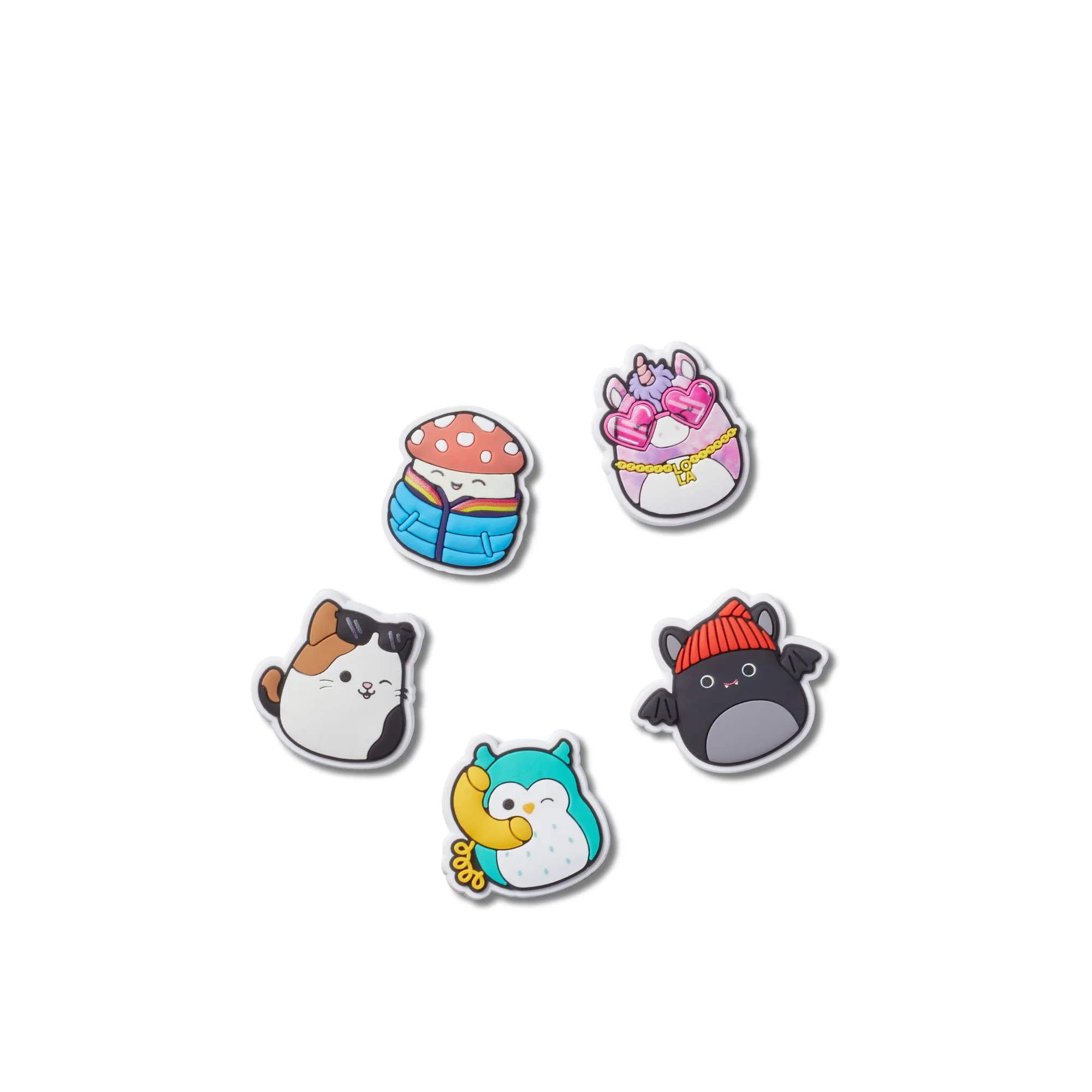 JIBBITZ™  SQUISHMALLOWS 5 PACK Crocs