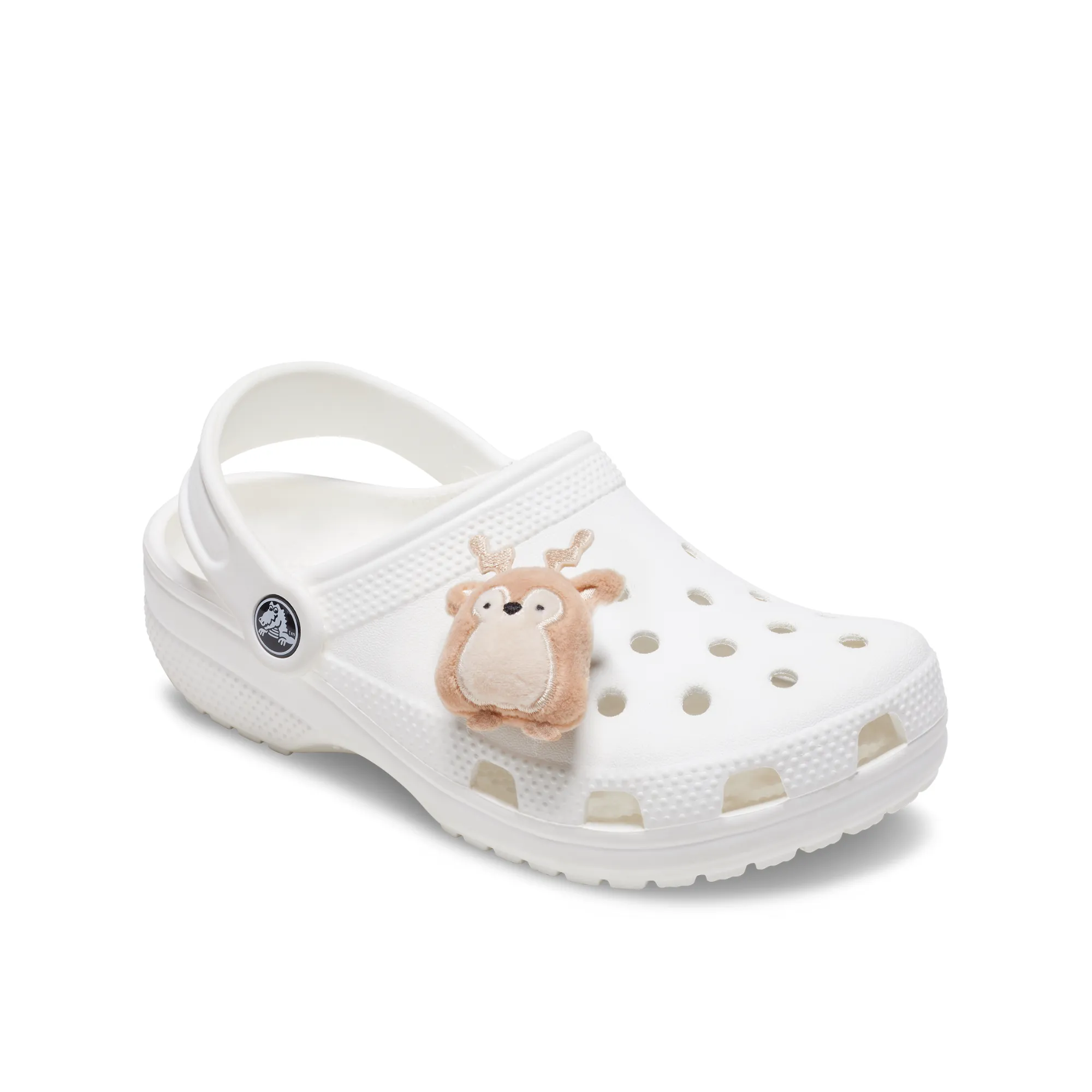 JIBBITZ™ SQUISHY FUZZ REINDEER Crocs