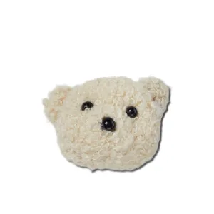 JIBBITZ™ TERRY TEDDY BEAR FACE Crocs