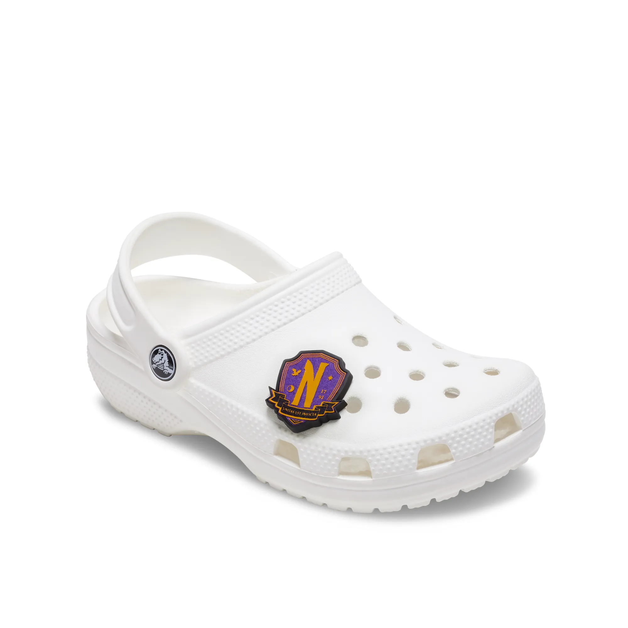 JIBBITZ™  WEDNESDAY NEVERMORE BADGE Crocs
