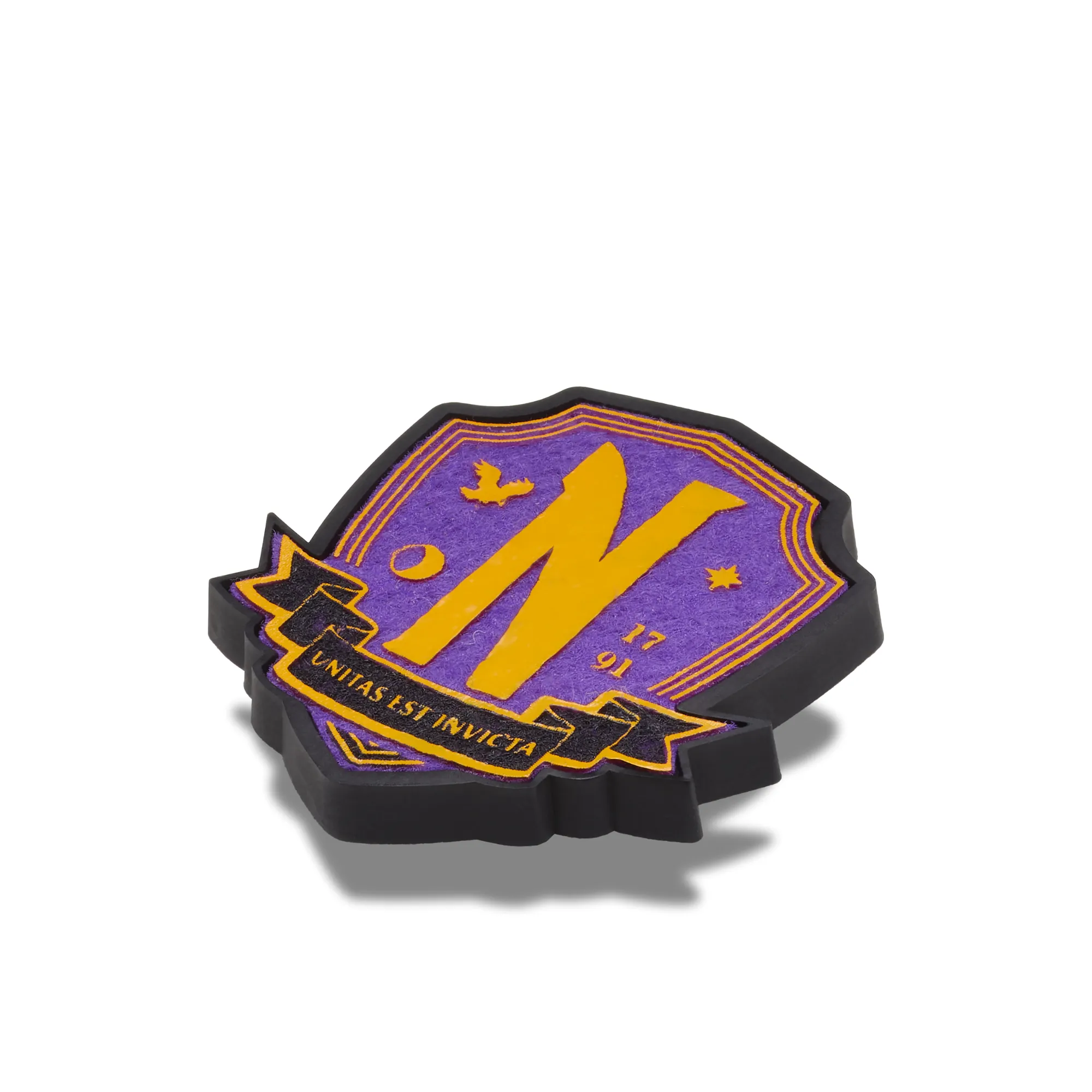 JIBBITZ™  WEDNESDAY NEVERMORE BADGE Crocs