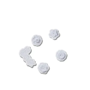 JIBBITZ™ WHITE ELEGANT FLORAL 5 PACK Crocs