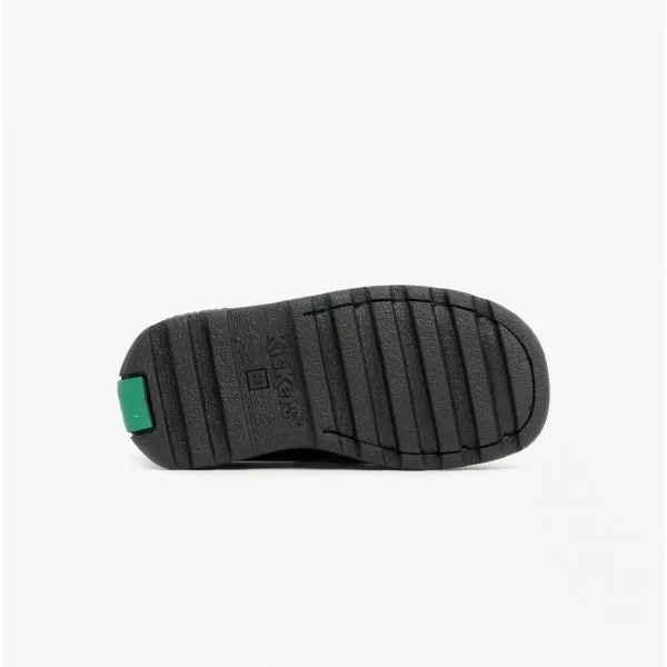Kickers FRAGMA STRAP INFANT Moccasin Derby Shoes Black