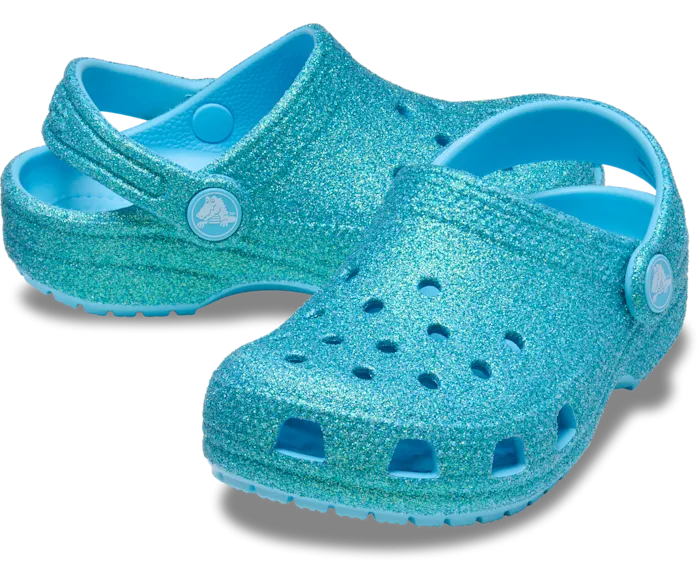 Kids' Classic Iridescent Glitter Clog