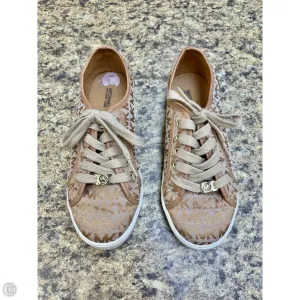 Shoes Athletic By Michael By Michael Kors In Tan, Size: 5