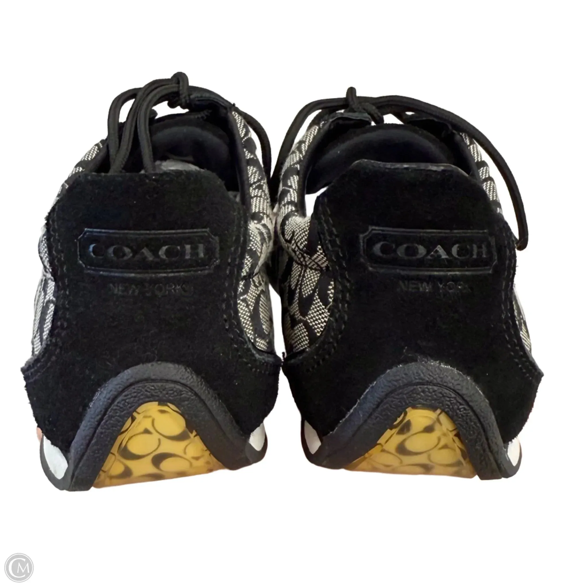 Shoes Designer By Coach In Black, Size: 6.5