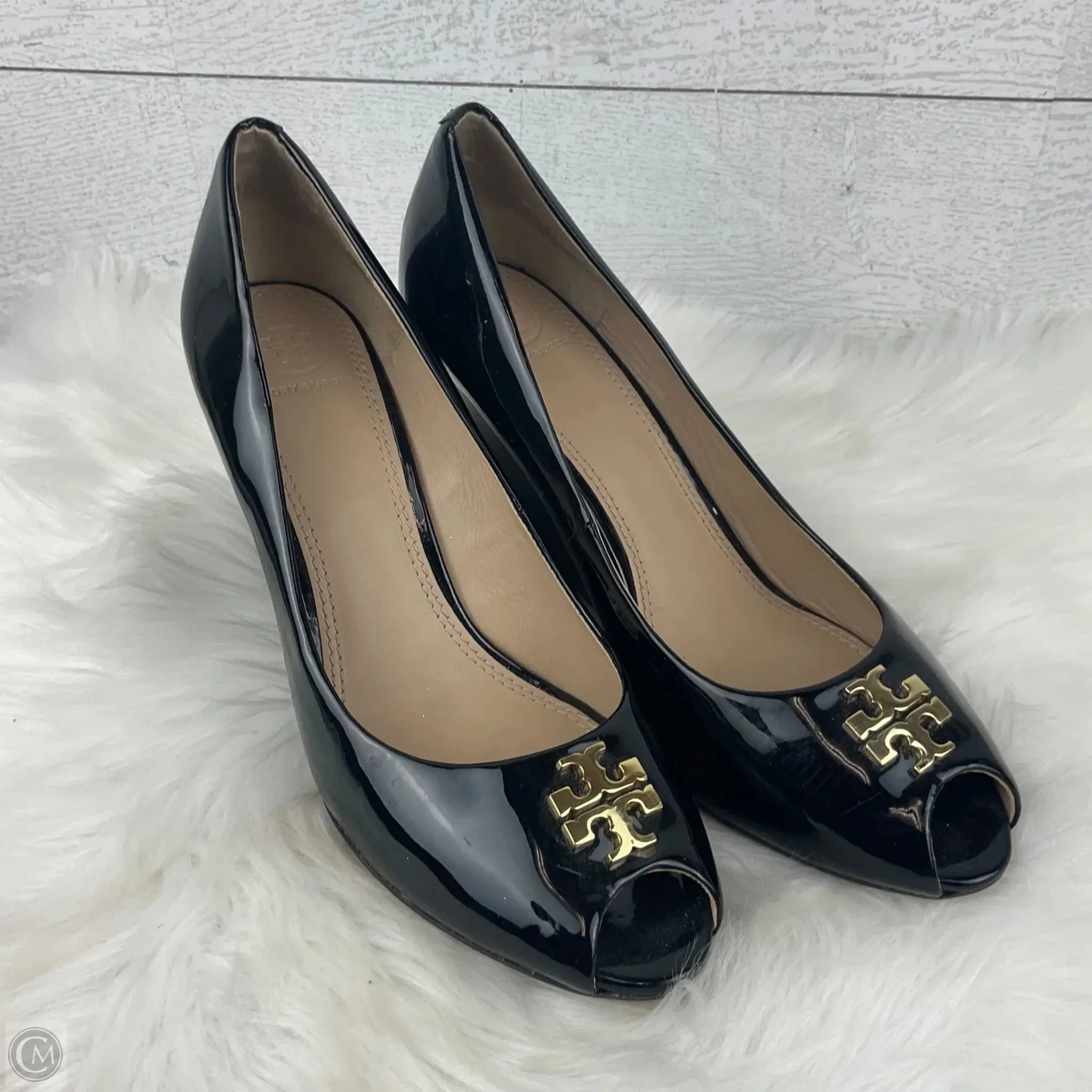 Shoes Designer By Tory Burch In Black, Size: 10.5