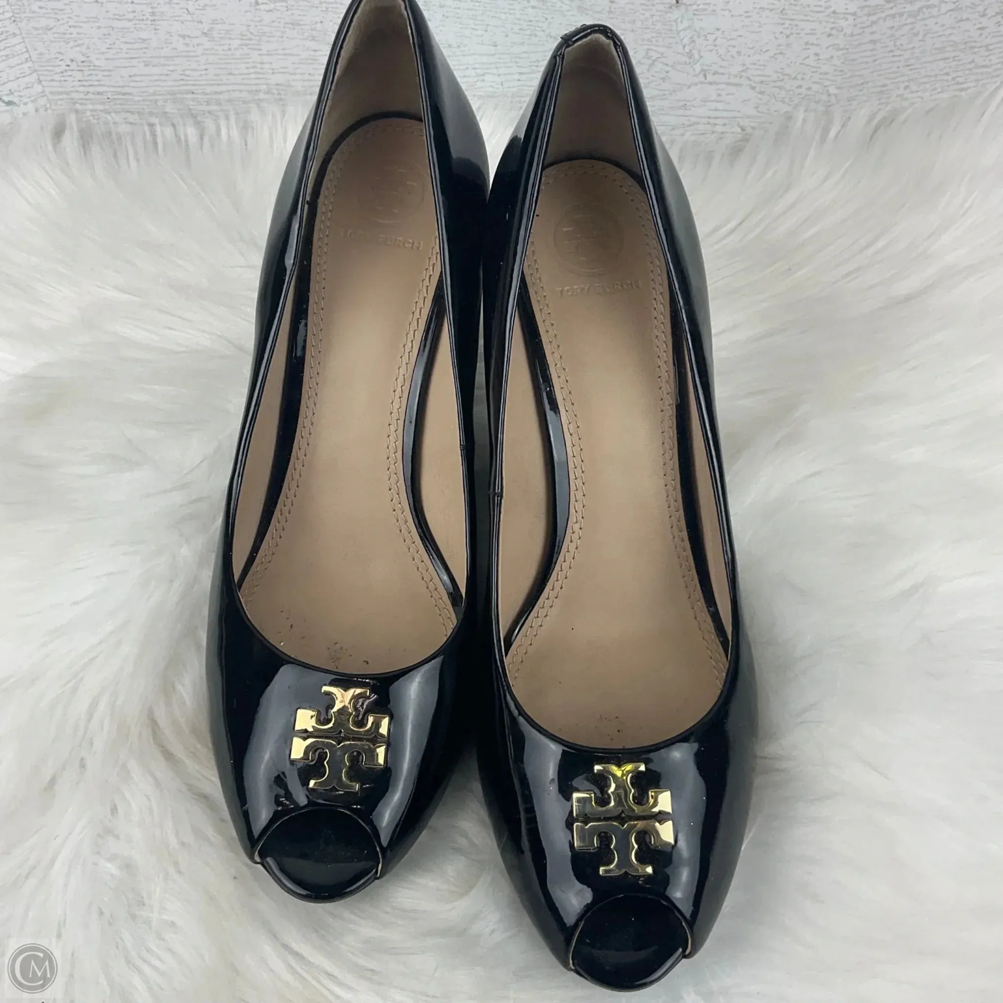 Shoes Designer By Tory Burch In Black, Size: 10.5