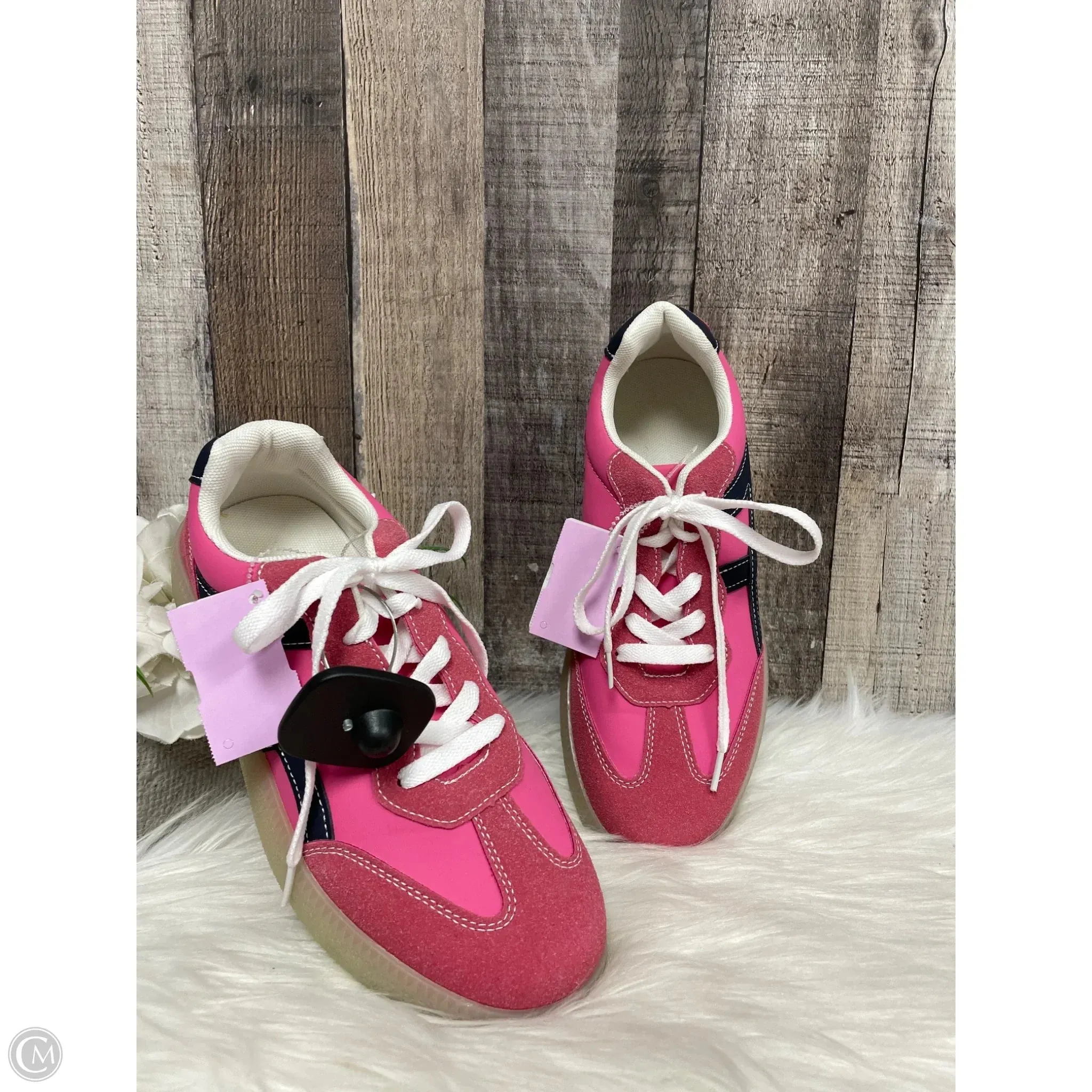 Shoes Flats By Cmf In Pink, Size: 9