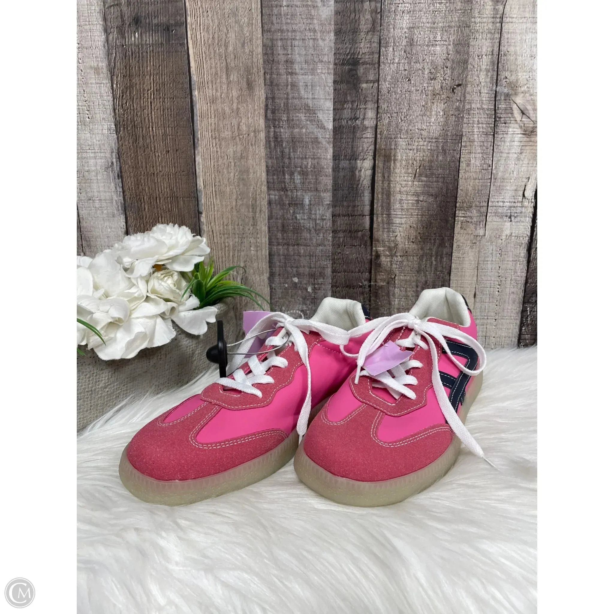 Shoes Flats By Cmf In Pink, Size: 9