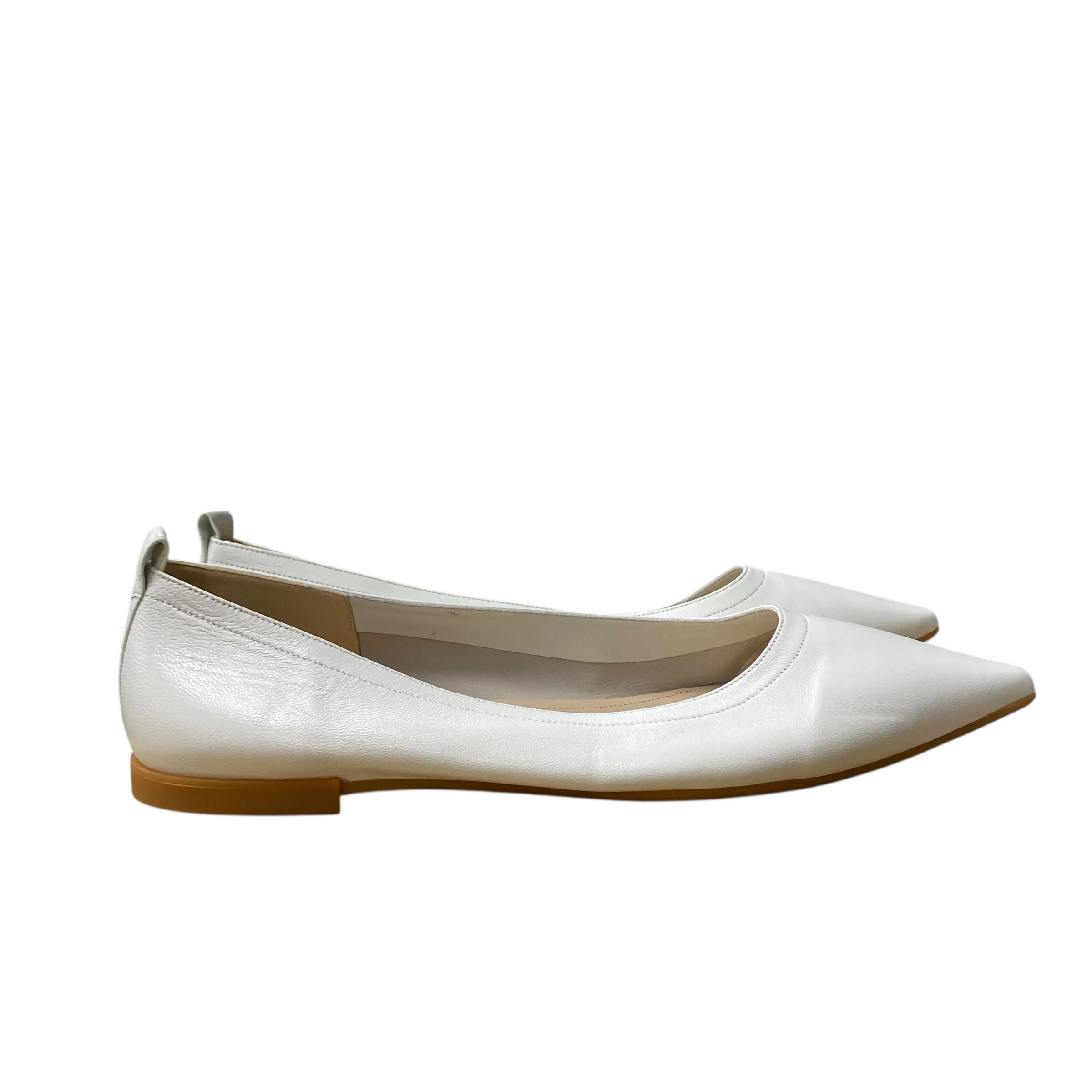 Shoes Flats By Everlane In White, Size:9.5