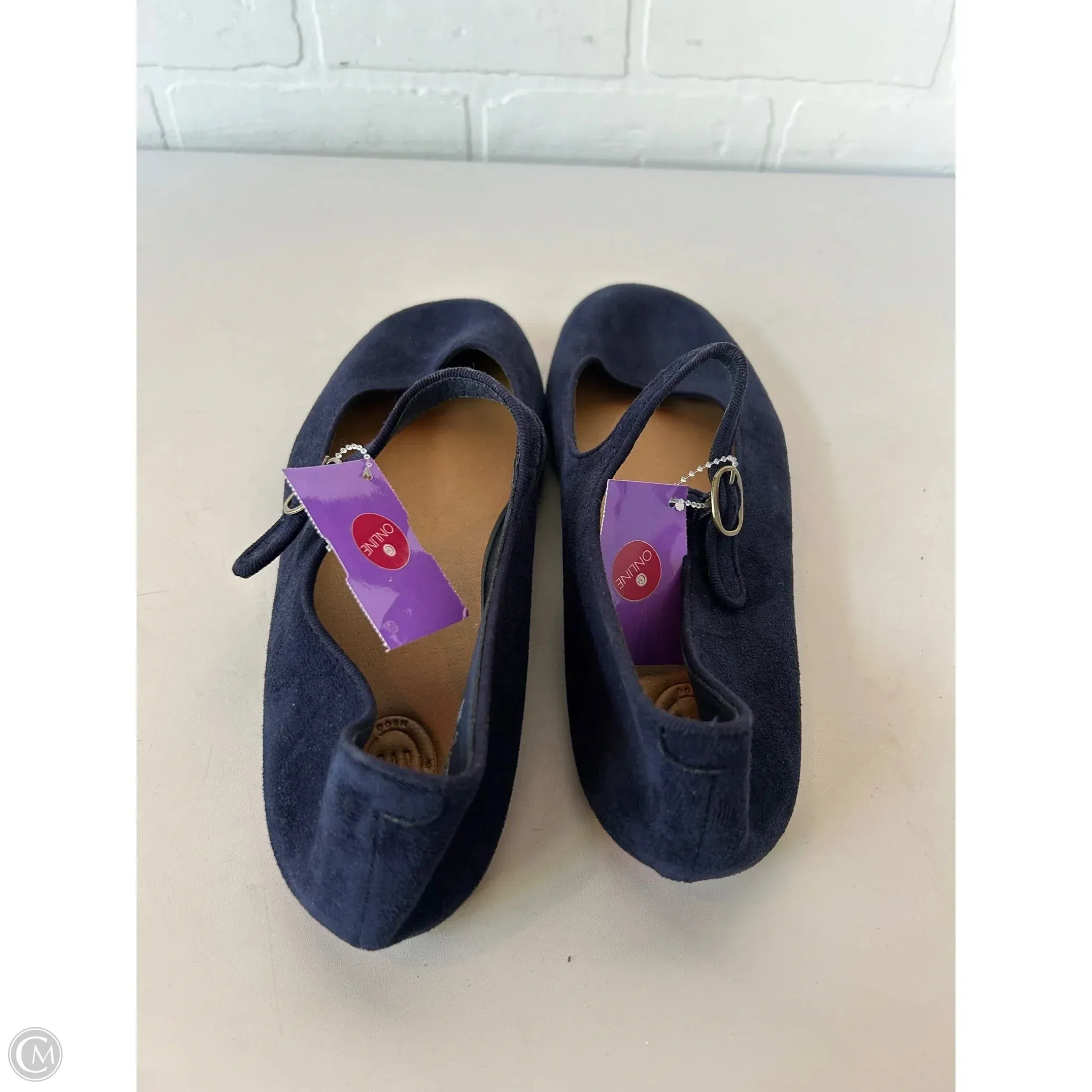 Shoes Flats By Gap In Blue, Size: 11