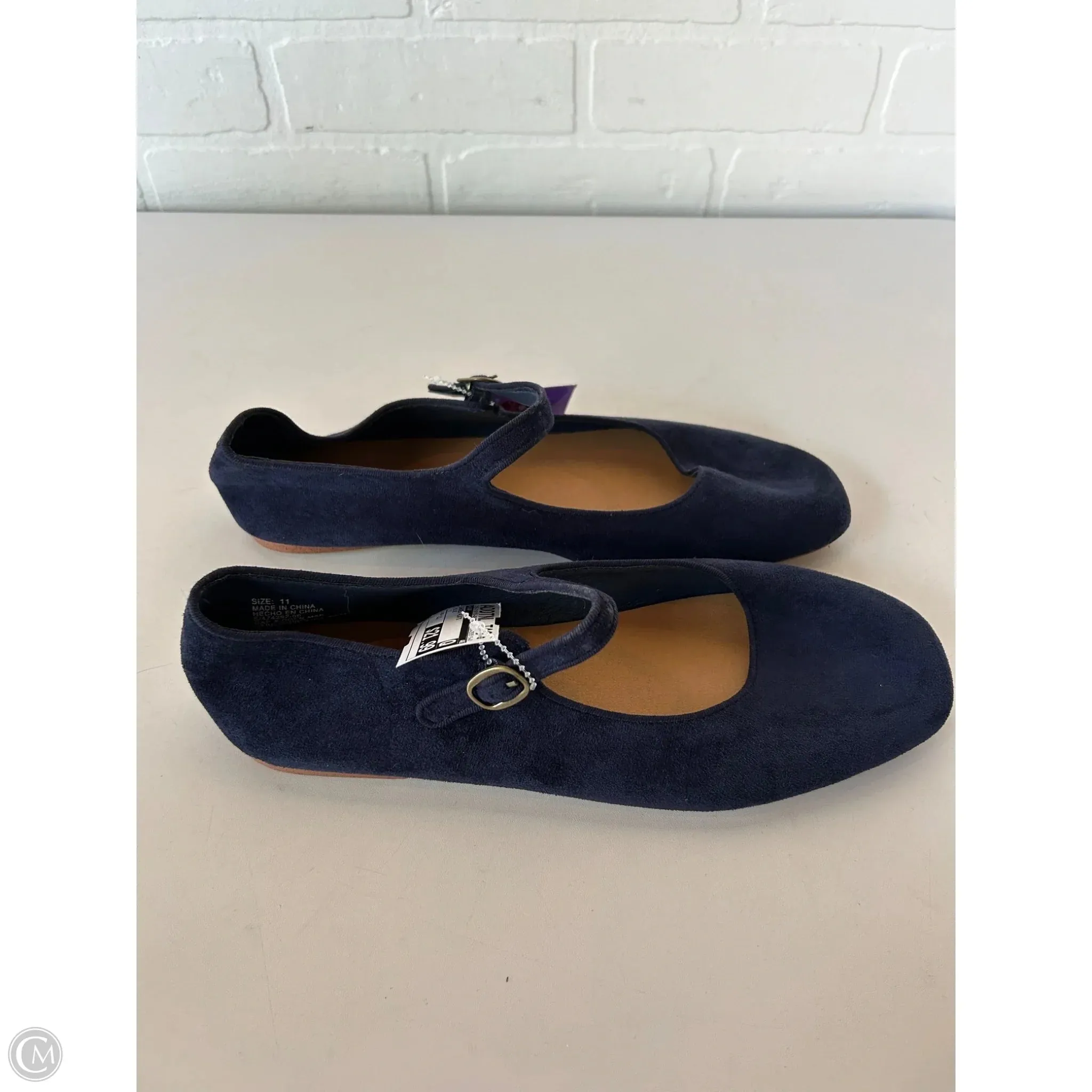 Shoes Flats By Gap In Blue, Size: 11