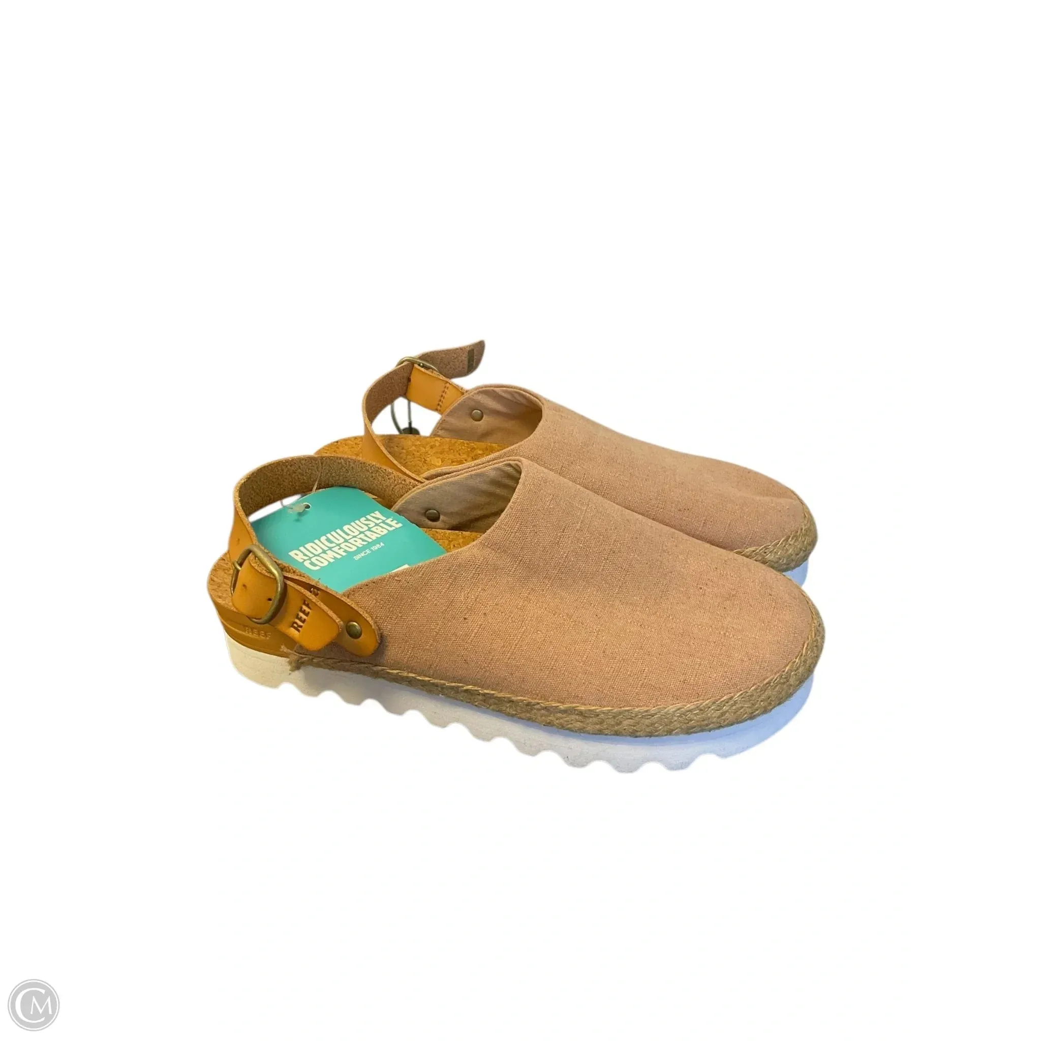 Shoes Flats By Reef In Tan, Size: 8