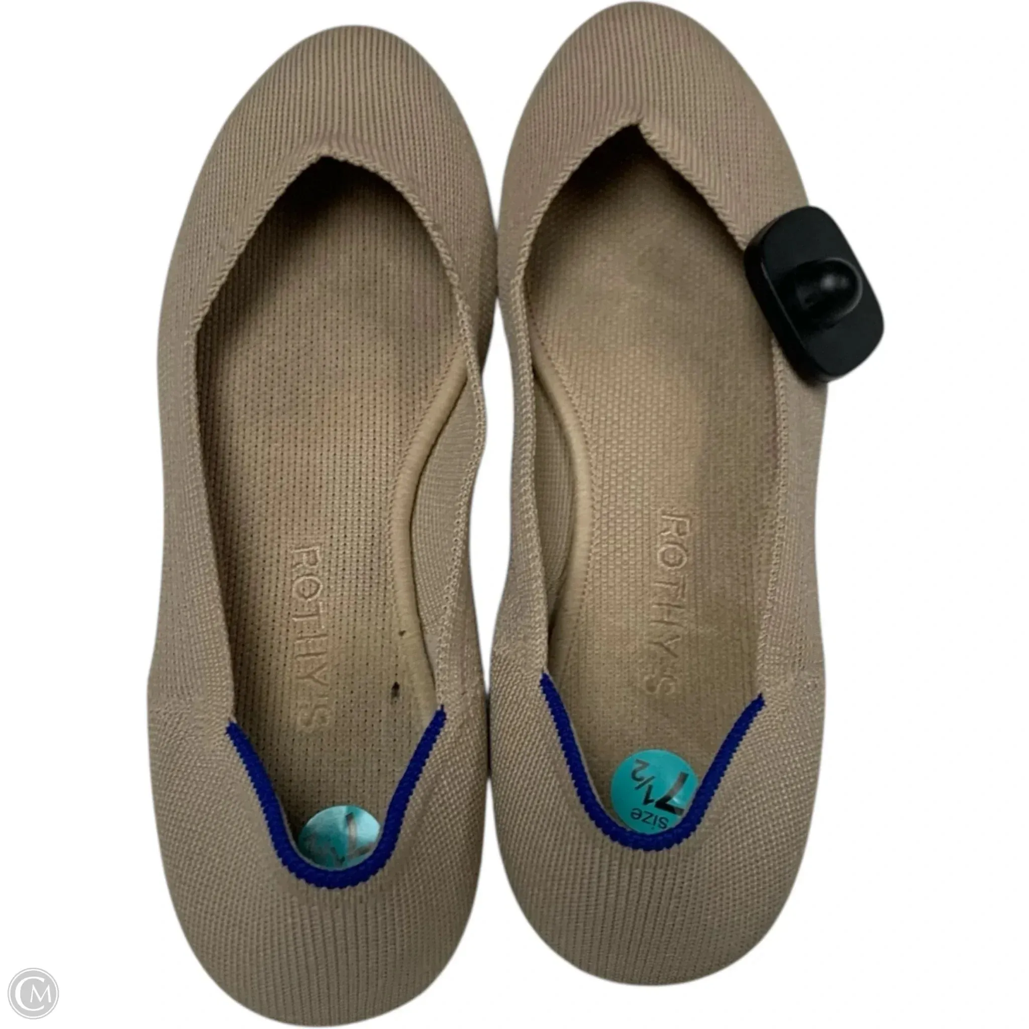 Shoes Flats By Rothys In Beige, Size: 7.5