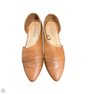 Shoes Flats By Serra In Brown, Size: 8