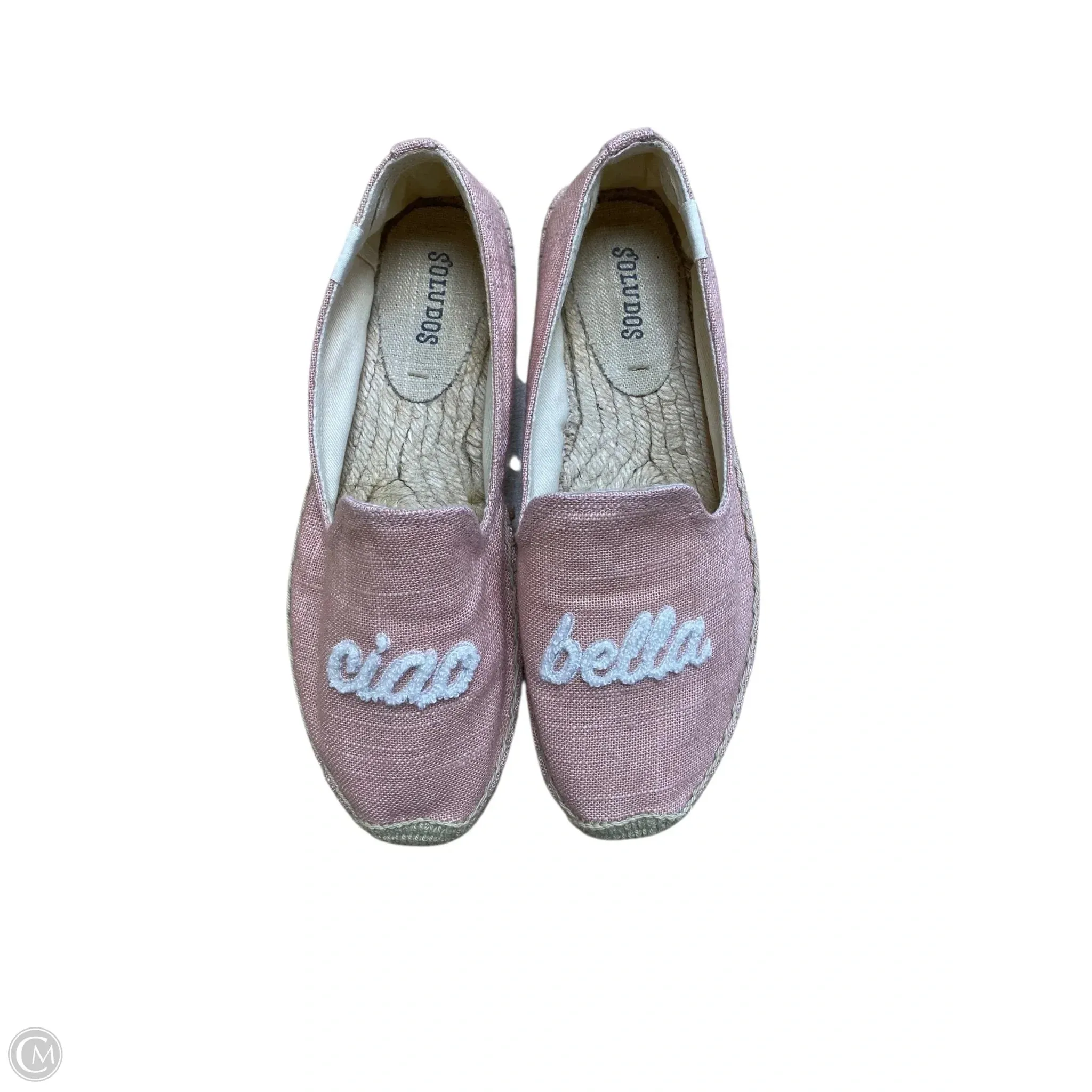 Shoes Flats By Soludos In Pink, Size: 7