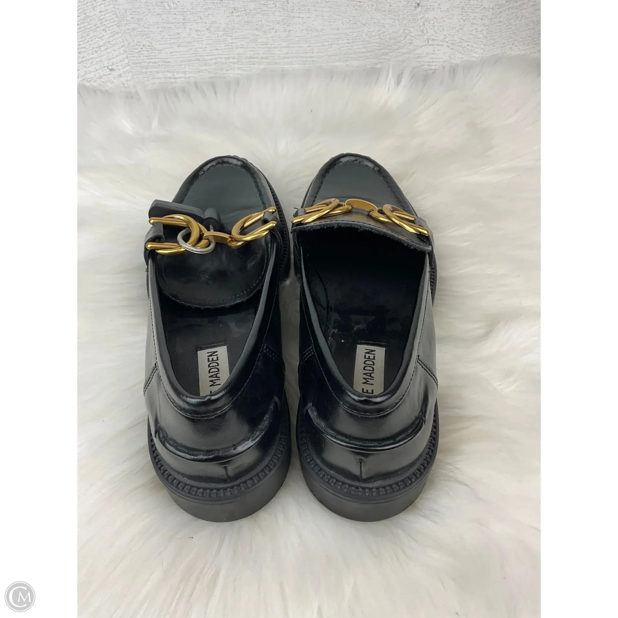 Shoes Flats By Steve Madden In Black, Size: 8.5