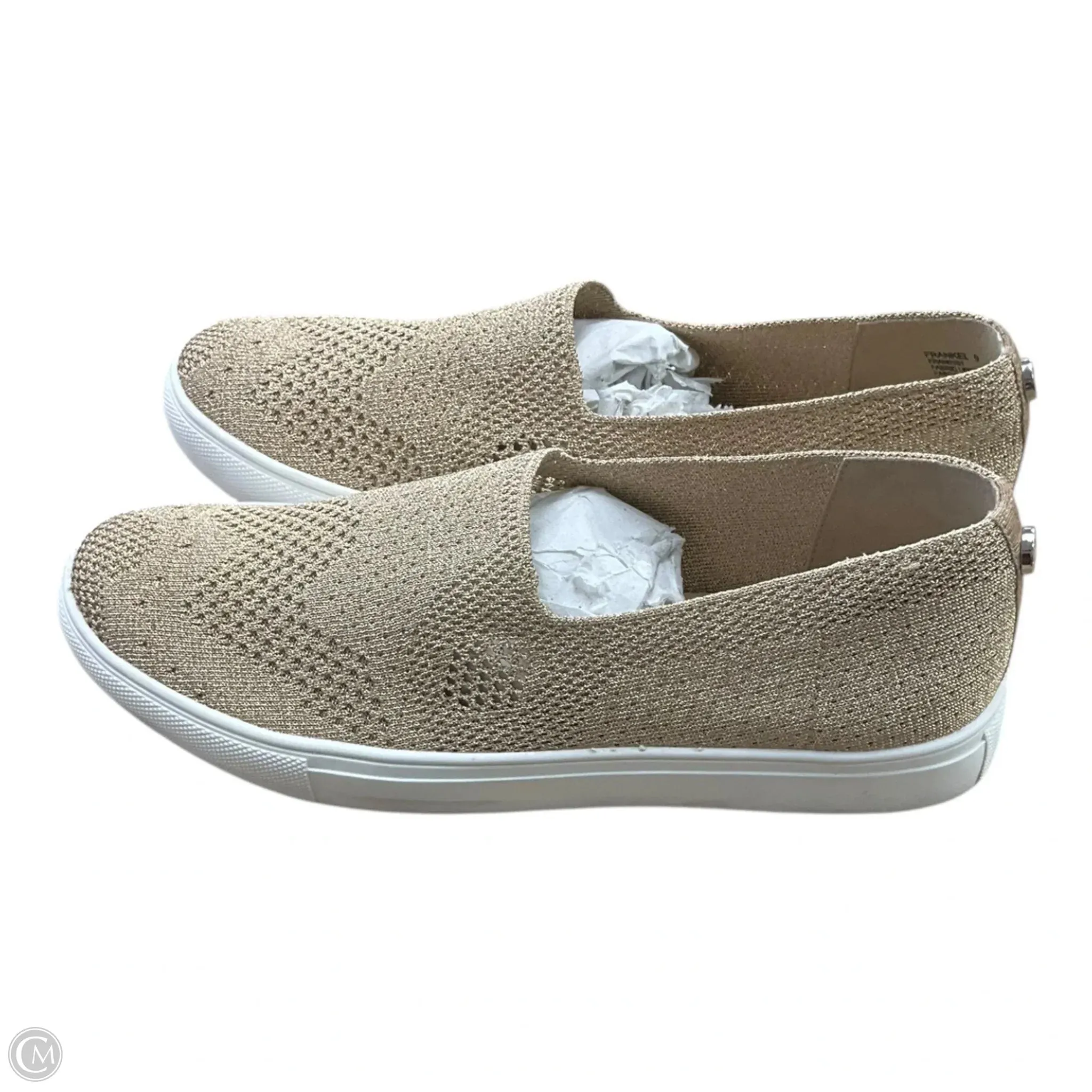 Shoes Flats By Steve Madden In Gold, Size: 9
