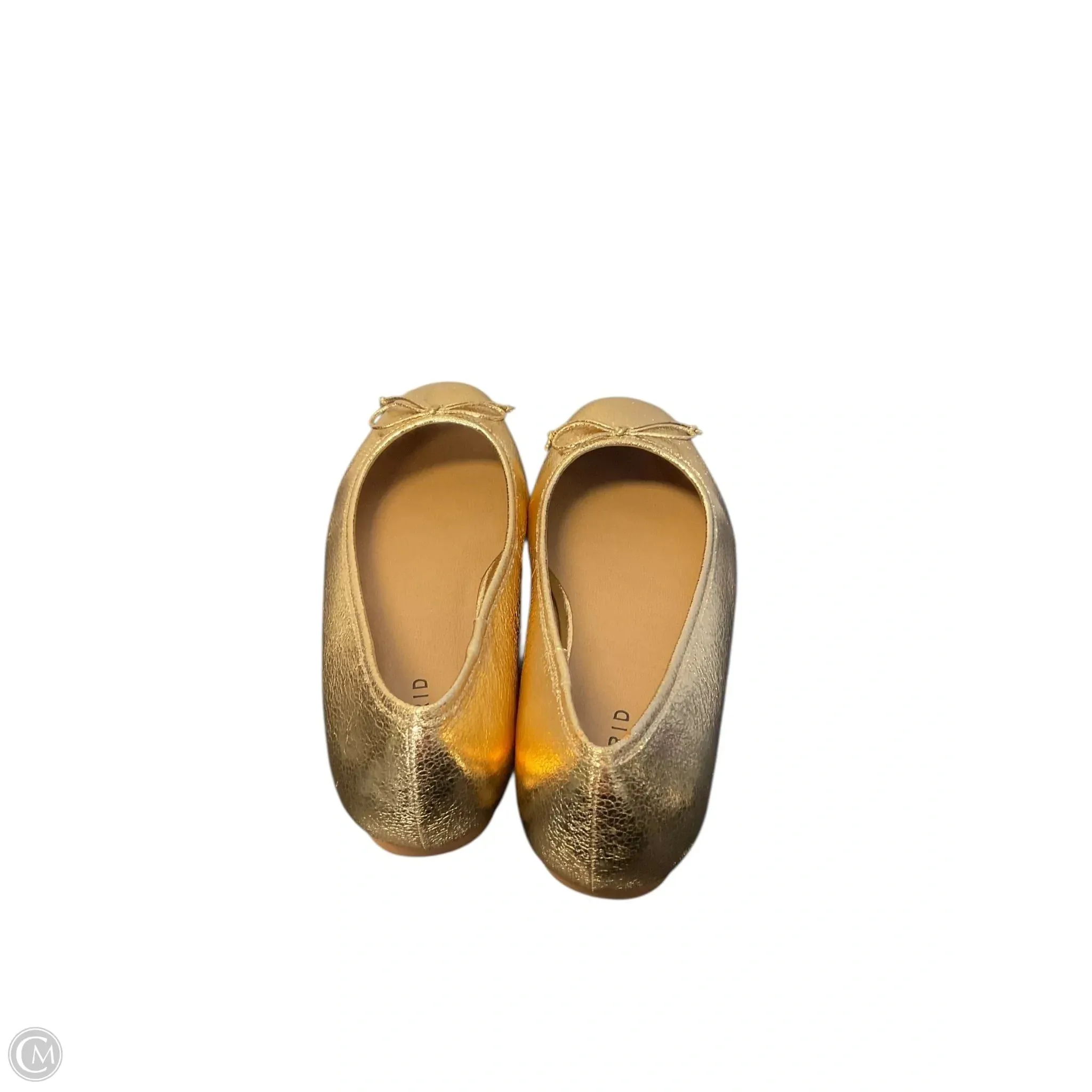 Shoes Flats By Torrid In Gold, Size: 8.5