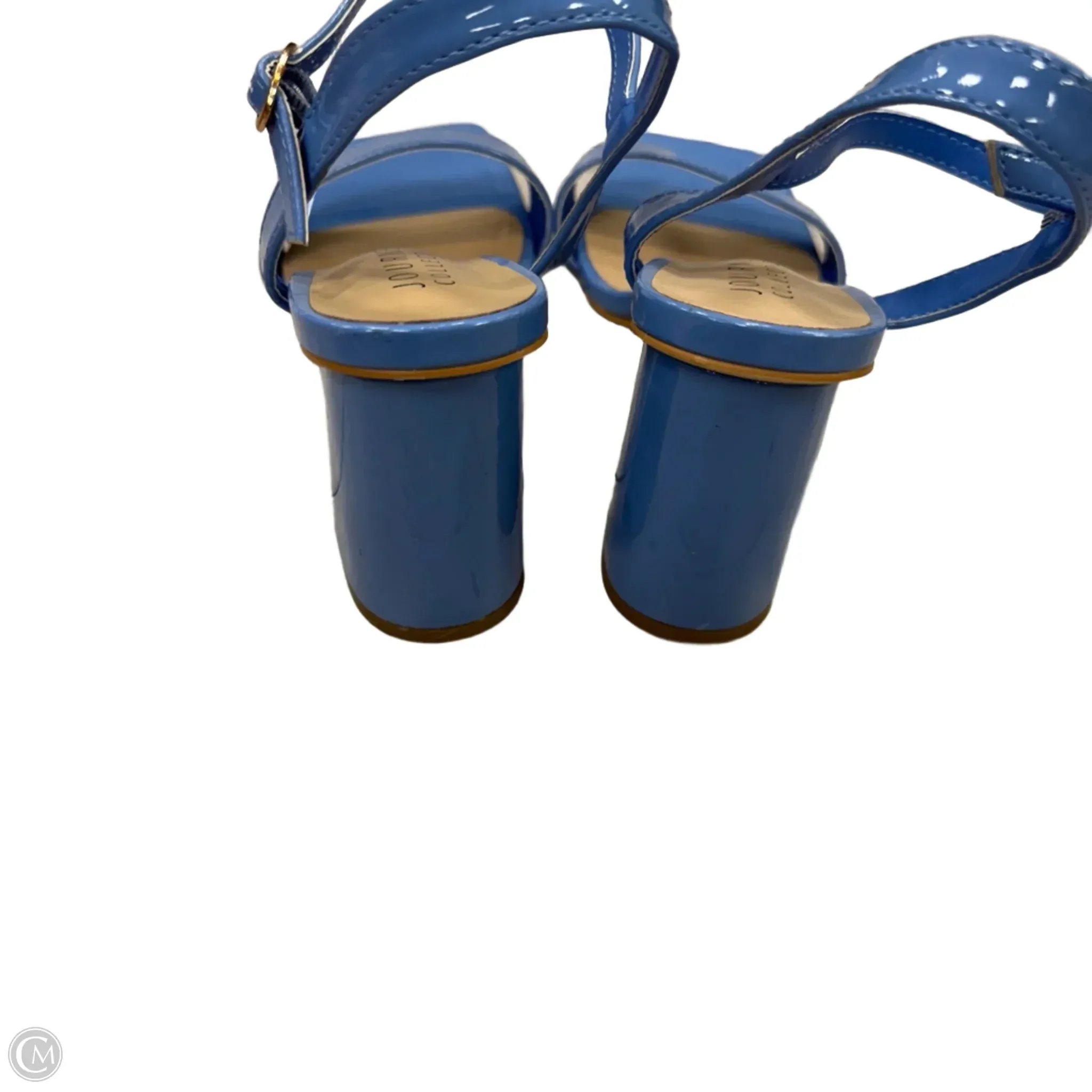 Shoes Heels Block By Journee In Blue, Size: 7.5