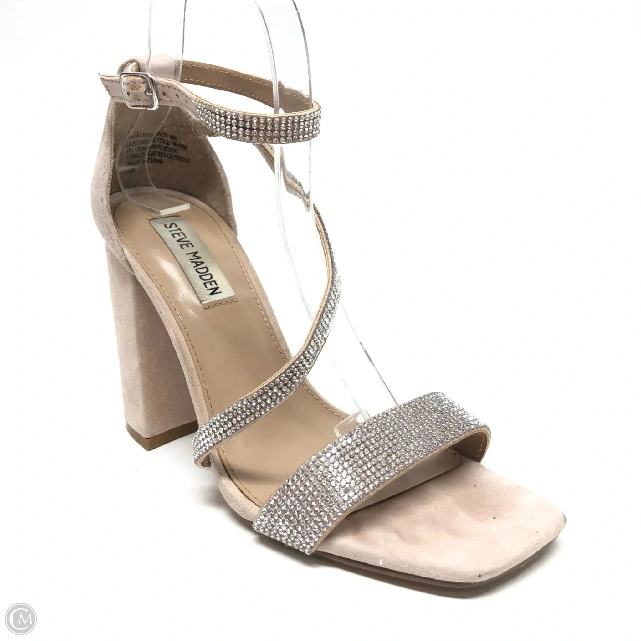 Shoes Heels Block By Steve Madden In Pink, Size: 8